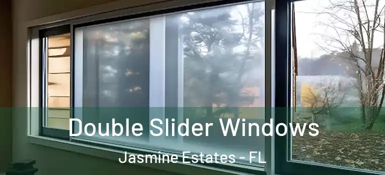  Double Slider Windows Jasmine Estates - FL